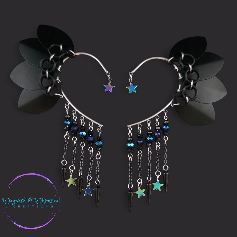 Dragon Wing Ear Cuffs