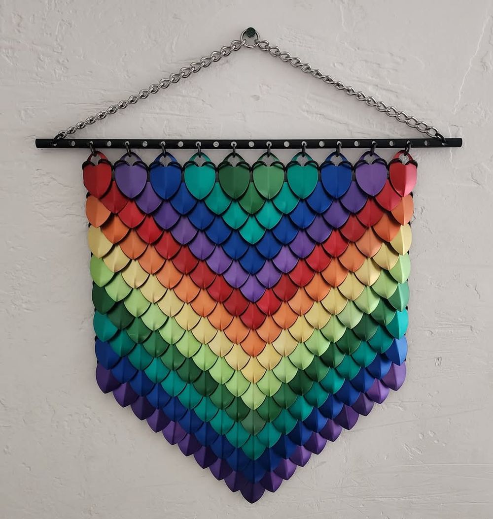 Rainbow Scale Banner